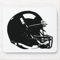 Black White Pop Art Football Helmet