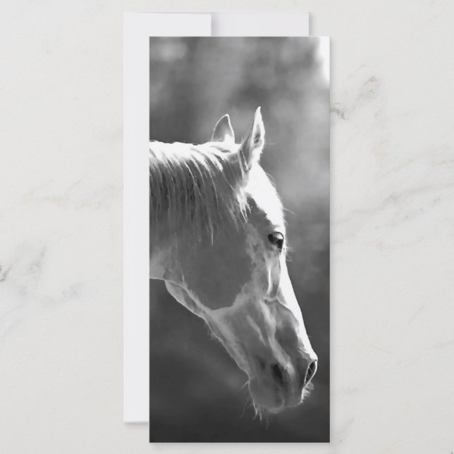 Black & White Pop Art Horse (Front)