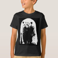 Black & White Pop Art Polar Bear