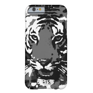 Black White Pop Art Tiger iPhone 6 Case