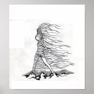 Black/white Poster