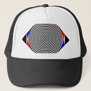 Black & White Radiation by Kenneth Yoncich Trucker Hat