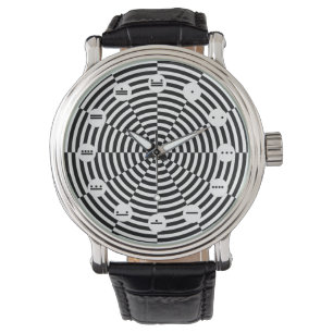 Black & White Radiation (Mayan) by Kenneth Yoncich Watch