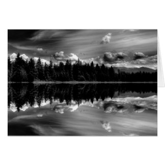 Black & White Reflections Card