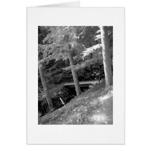 Black & White Root Glen Card