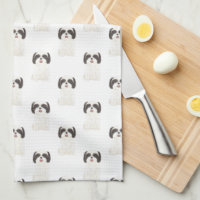 Black & White Shih Tzu