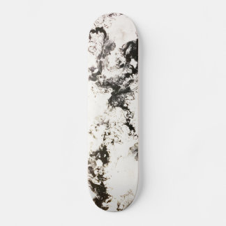 Black, White & Silver Skateboard