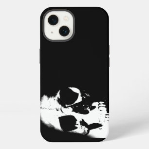 Black & White Skull iPhone Case