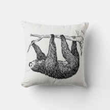 Black & White Sloth Sketch 