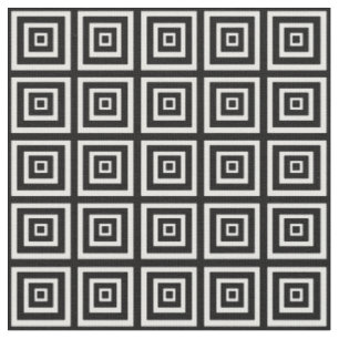 Black & White Squared Fabric