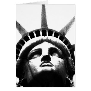 Black & White Statue of Liberty
