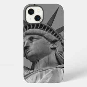 Black & White Statue of Liberty New York iPhone Case