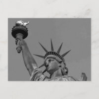 Black & White Statue of Liberty New York