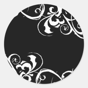 Black & White Sticker