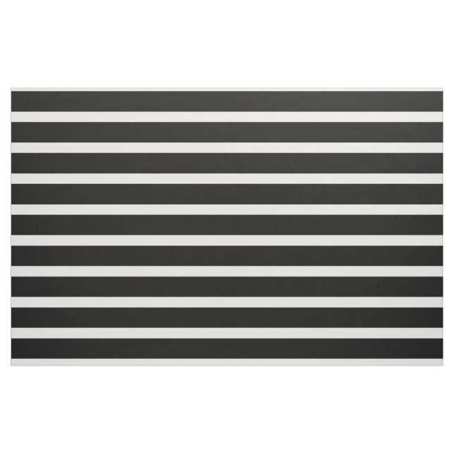Black & White Striped Fabric (Yard)