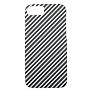 Black & White Striped iPhone 7 Case