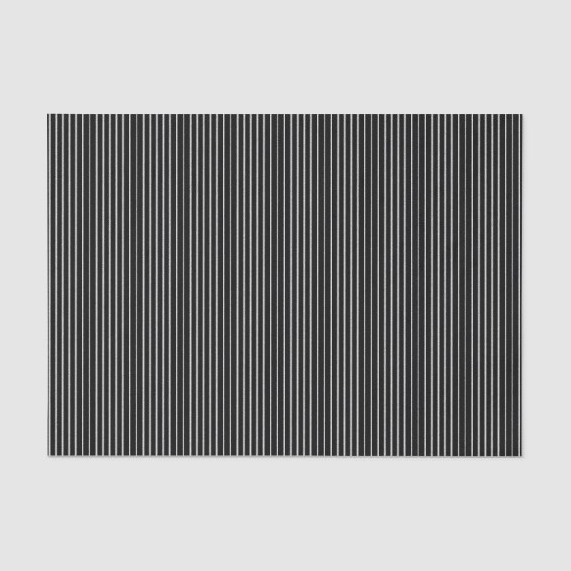 Black-White Stripes-18-TISSUE WRAPPING PAPER (Front)