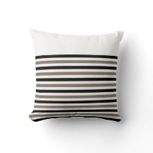 Black White Stripes with CUSTOMIZABLE ACCENT