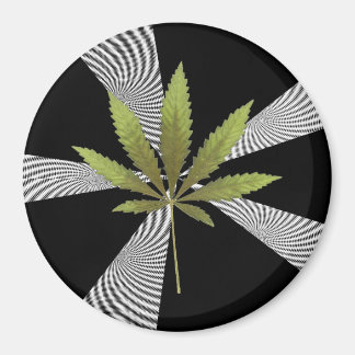 Black&White Swirl....... Magnet