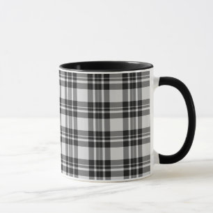 Black&White Tartan Mug