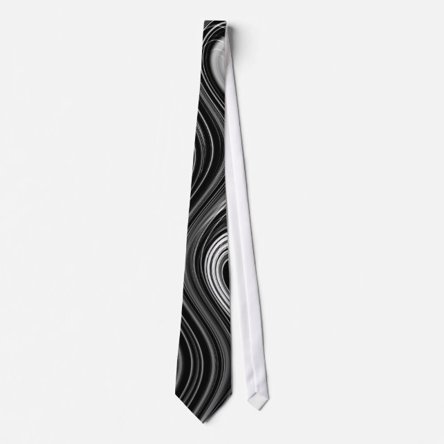 black & white tie (Front)