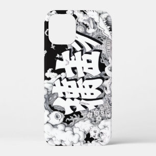 Black & White Tokyo iPhone 12 Mini Case