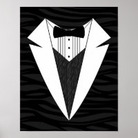 Black/White Tuxedo