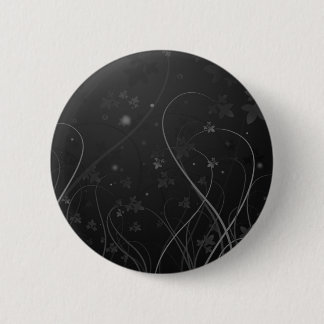 Black & White WonderSwirl 6 Cm Round Badge