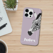 Black White Zebra Pink add Name
