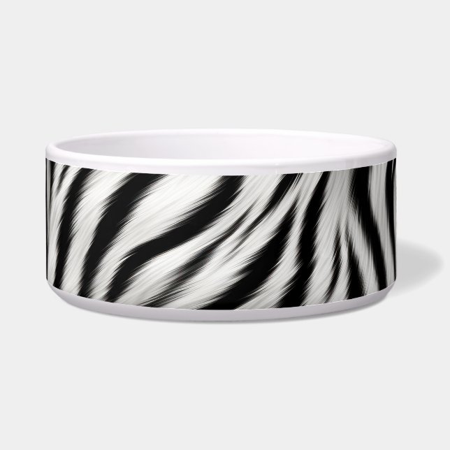  Black White Zebra Print Animal Safari (Front)