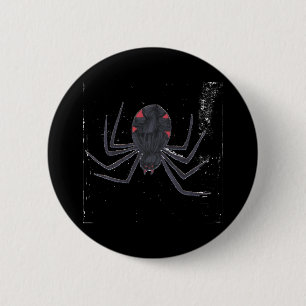 Black Widow 6 Cm Round Badge