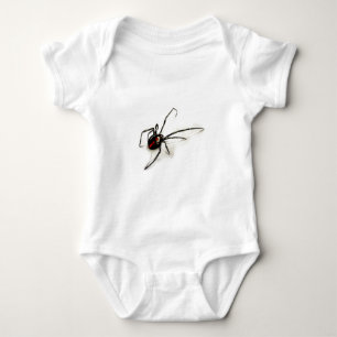 Black widow baby bodysuit