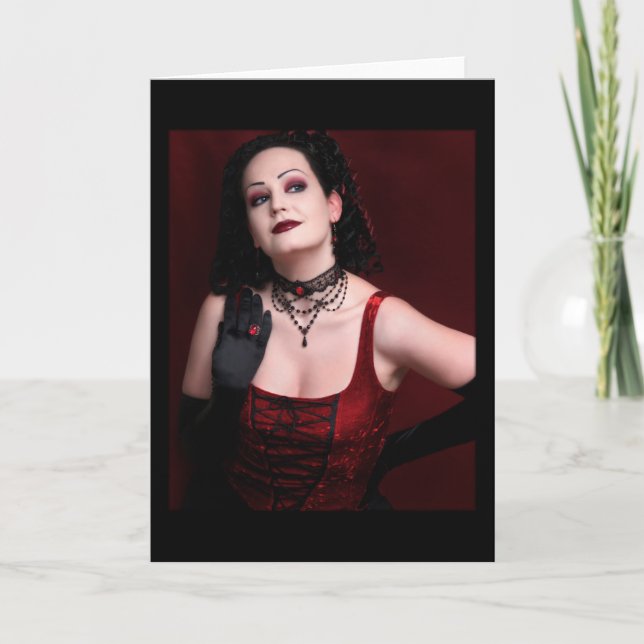 Black Widow - Card (Customise) (Front)