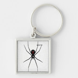 Black Widow design Key Ring
