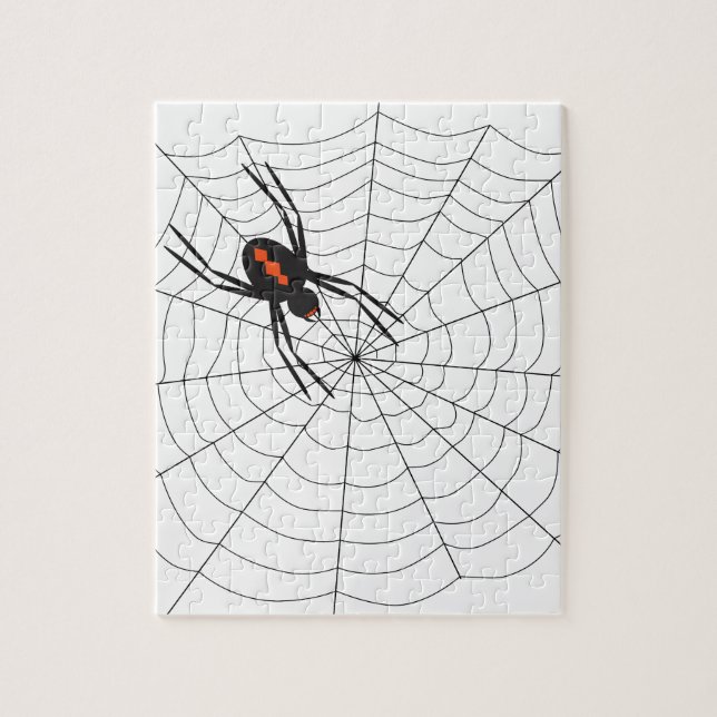 Black Widow Jigsaw Puzzle (Vertical)