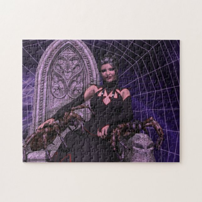 Black Widow Jigsaw Puzzle (Horizontal)