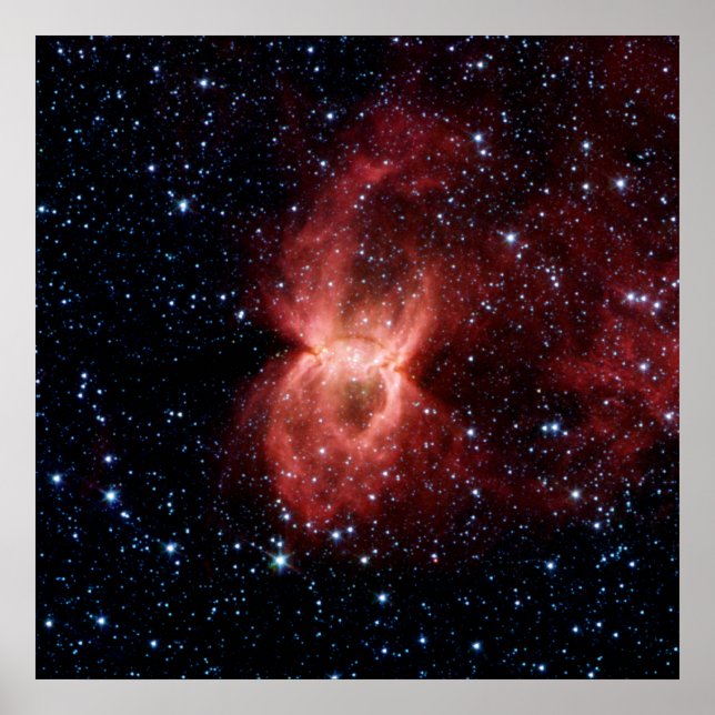 Black Widow Nebula Poster (Front)