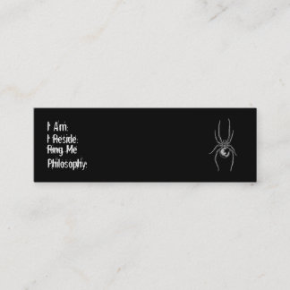 Black Widow Profile/Business Card