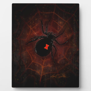 Black Widow (Signature Design) Plaque