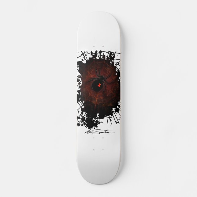 Black Widow Skateboard (Front)