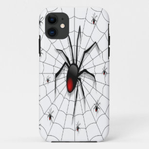 Black Widow Spider and Babies - iPhone 11 Case