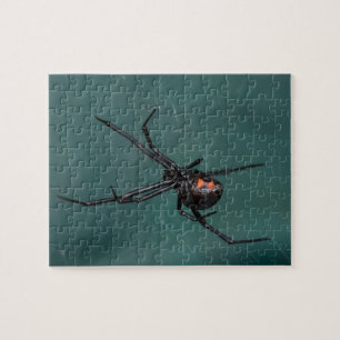 Black Widow Spider Jigsaw Puzzle