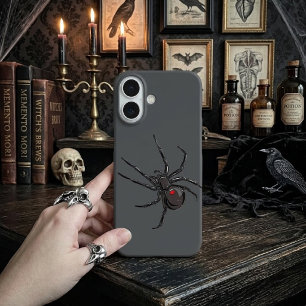 Black Widow Spider Original Drawing Art iPhone 16 Case