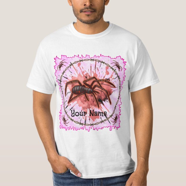 Black Widow Spider T-Shirt (Front)
