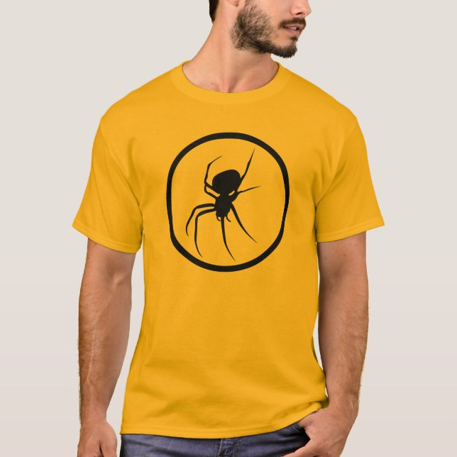 Black Widow Spider T-Shirt (Front)