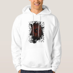 Black Widow Spider Web Gothic Dark Edgy Cosy Hoodie