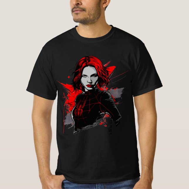 Black Widow T-Shirt (Front)