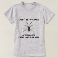 Black Widow Warning