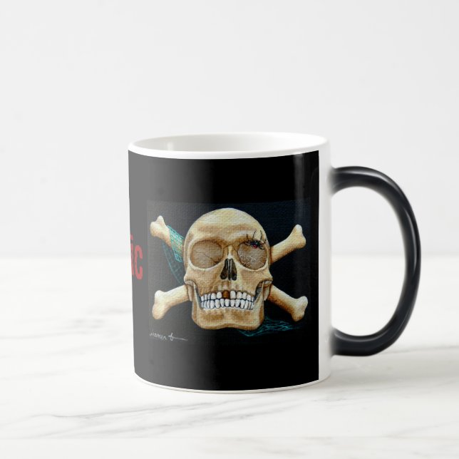 "Black Widow's New Home" Magic Mug (Right)