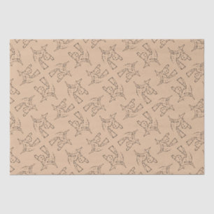 Black Witch of Stars Halloween Tissue Paper